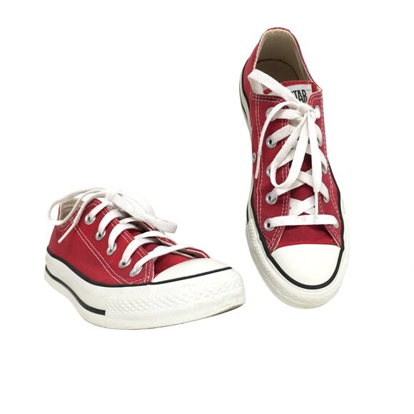 Converse All Stars Shoes - Converse Red Court Shoes Woman's 6